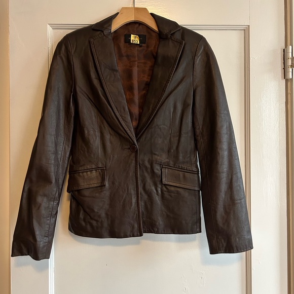 BCBGMaxAzria Leather Jacket - Picture 1 of 5